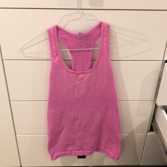 Pink Lulu tank top! Lightly worn - Picture 1 of 3